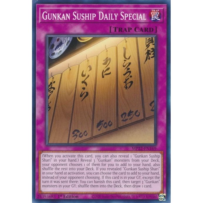 Image for Gunkan Suship Daily Special (MP22-EN169) (MP22) - YuGiOh