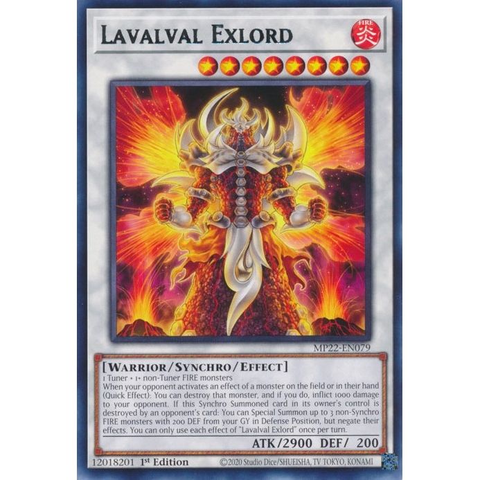 Image for Lavalval Exlord (MP22-EN079) (MP22) - YuGiOh