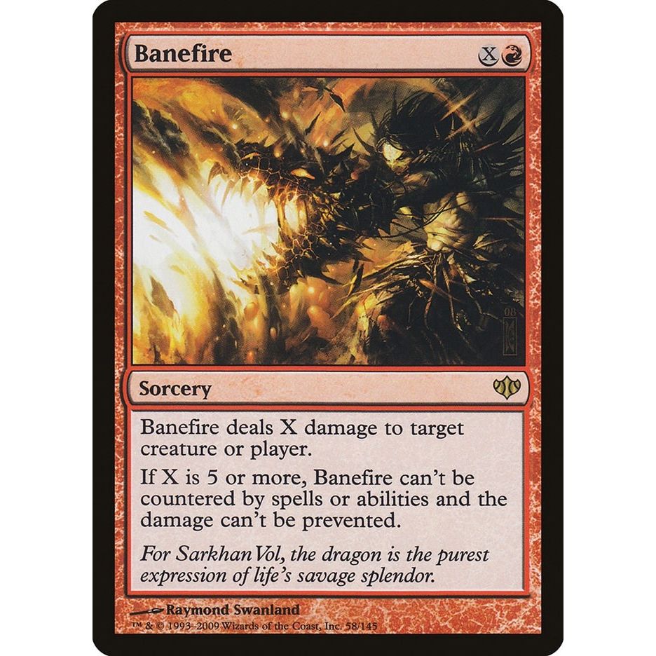 Image for Banefire (58) (CON) - Magic: The Gathering