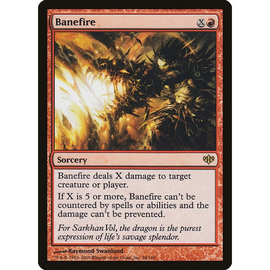Image for Banefire (58) (CON) - Magic: The Gathering