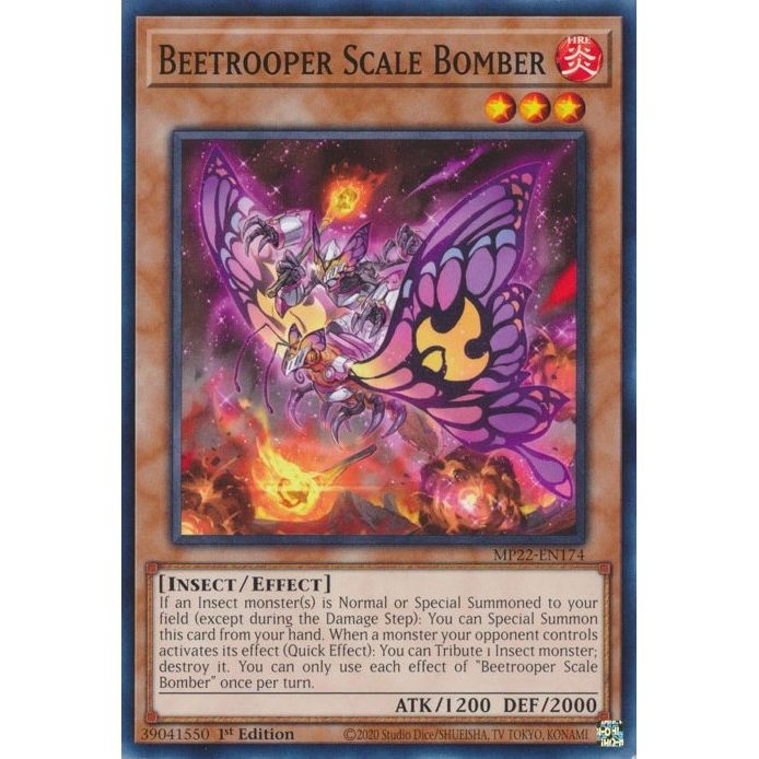 Image for Beetrooper Scale Bomber (MP22-EN174) (MP22) - YuGiOh