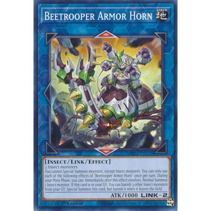 Image for Beetrooper Armor Horn (MP22-EN176) (MP22) - YuGiOh