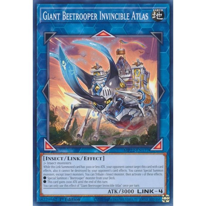 Image for Giant Beetrooper Invincible Atlas (MP22-EN177) (MP22) - YuGiOh