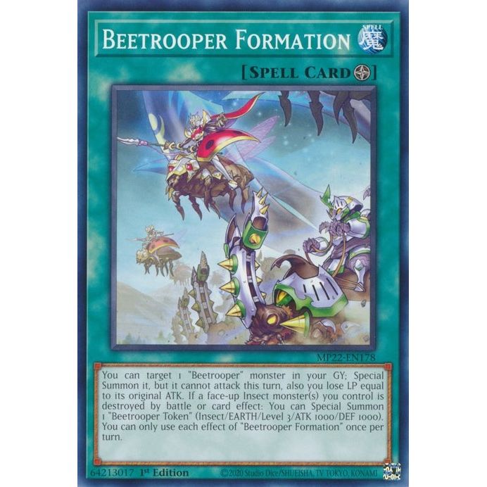 Image for Beetrooper Formation (MP22-EN178) (MP22) - YuGiOh