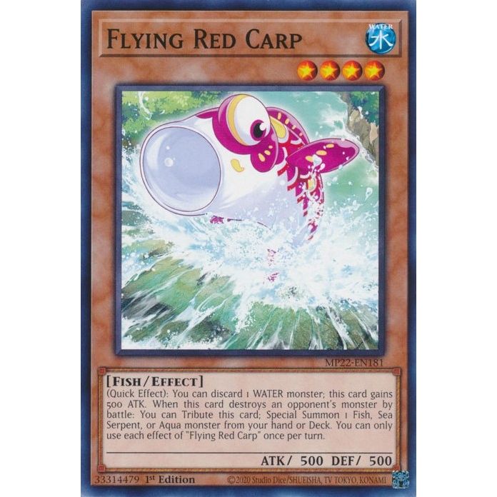 Image for Flying Red Carp (MP22-EN181) (MP22) - YuGiOh