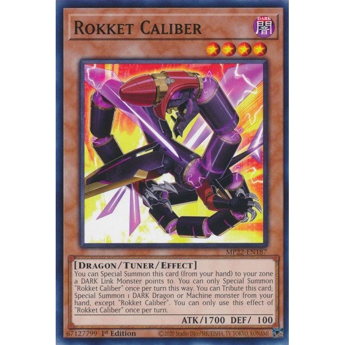 Image for Rokket Caliber (MP22-EN187) (MP22) - YuGiOh