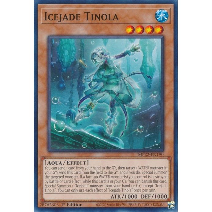 Image for Icejade Tinola (MP22-EN190) (MP22) - YuGiOh