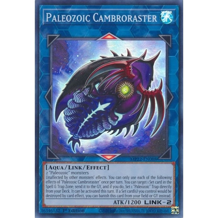 Image for Paleozoic Cambroraster (MP22-EN088) (MP22) - YuGiOh