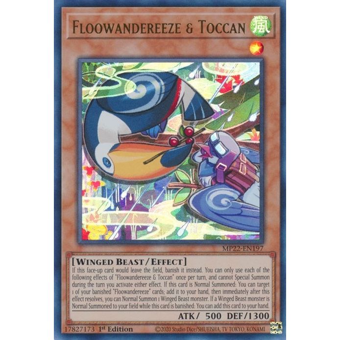 Image for Floowandereeze & Toccan (MP22-EN197) (MP22) - YuGiOh