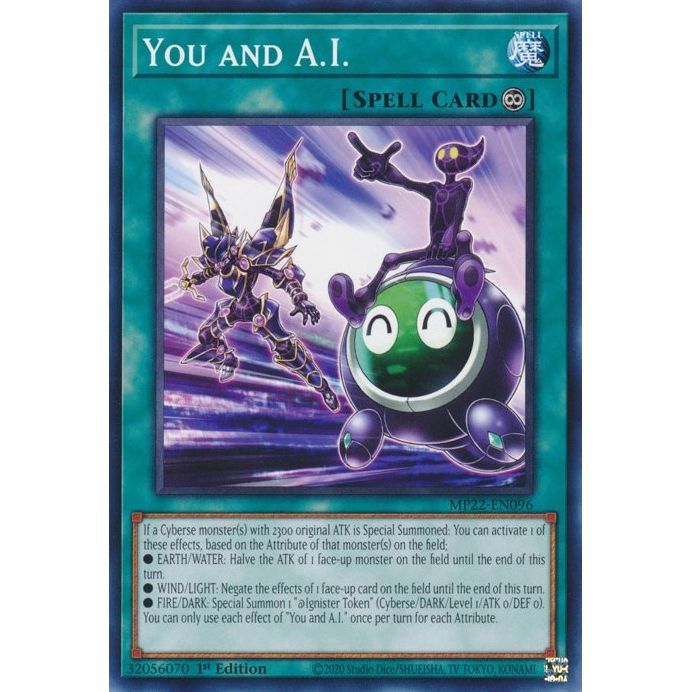 Image for You and A.I. (MP22-EN096) (MP22) - YuGiOh