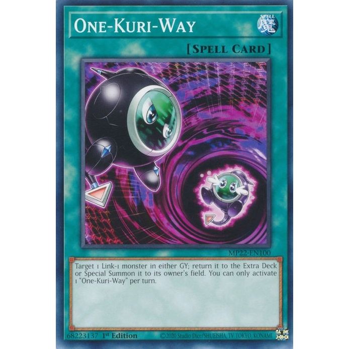 Image for One-Kuri-Way (MP22-EN100) (MP22) - YuGiOh