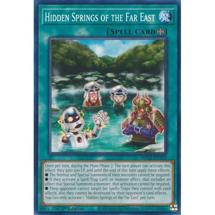 Image for Hidden Springs of the Far East (MP22-EN101) (MP22) - YuGiOh