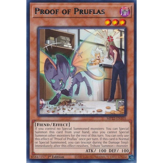 Image for Proof of Pruflas (MP22-EN105) (MP22) - YuGiOh