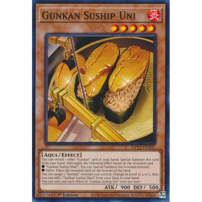 Image for Gunkan Suship Uni (MP22-EN201) (MP22) - YuGiOh