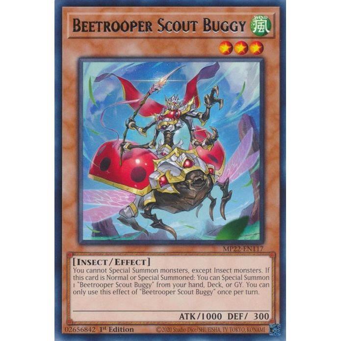 Image for Beetrooper Scout Buggy (MP22-EN117) (MP22) - YuGiOh