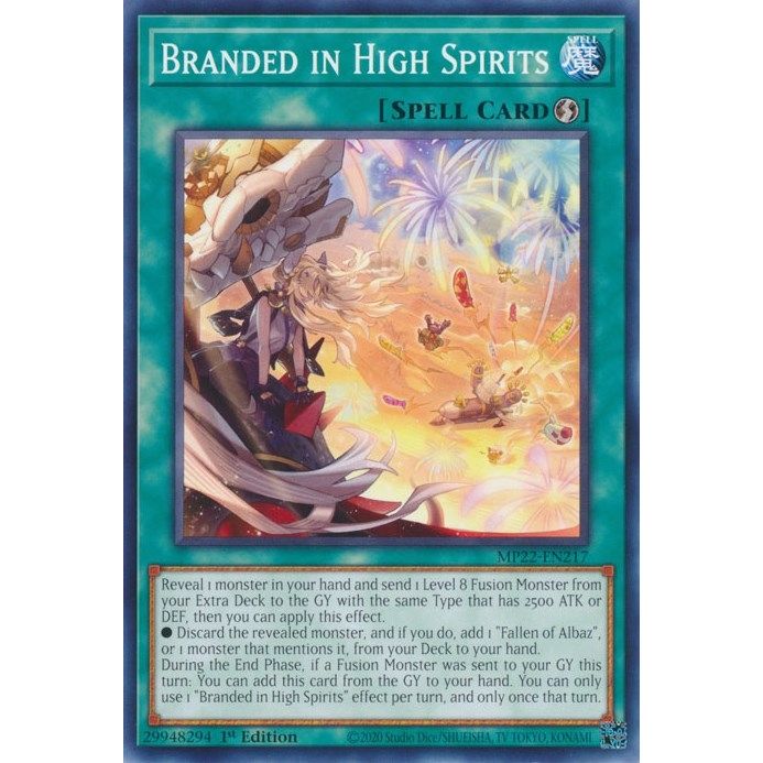 Image for Branded in High Spirits (MP22-EN217) (MP22) - YuGiOh