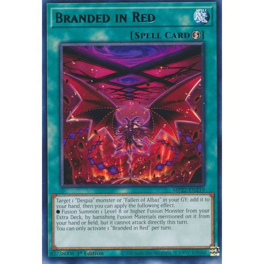 Image for Branded in Red (MP22-EN219) (MP22) - YuGiOh