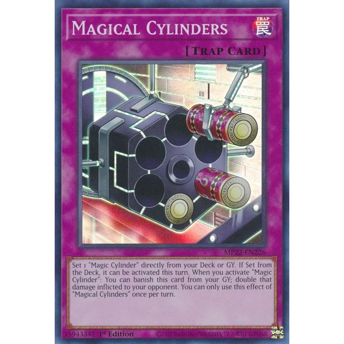 Image for Magical Cylinders (MP22-EN226) (MP22) - YuGiOh