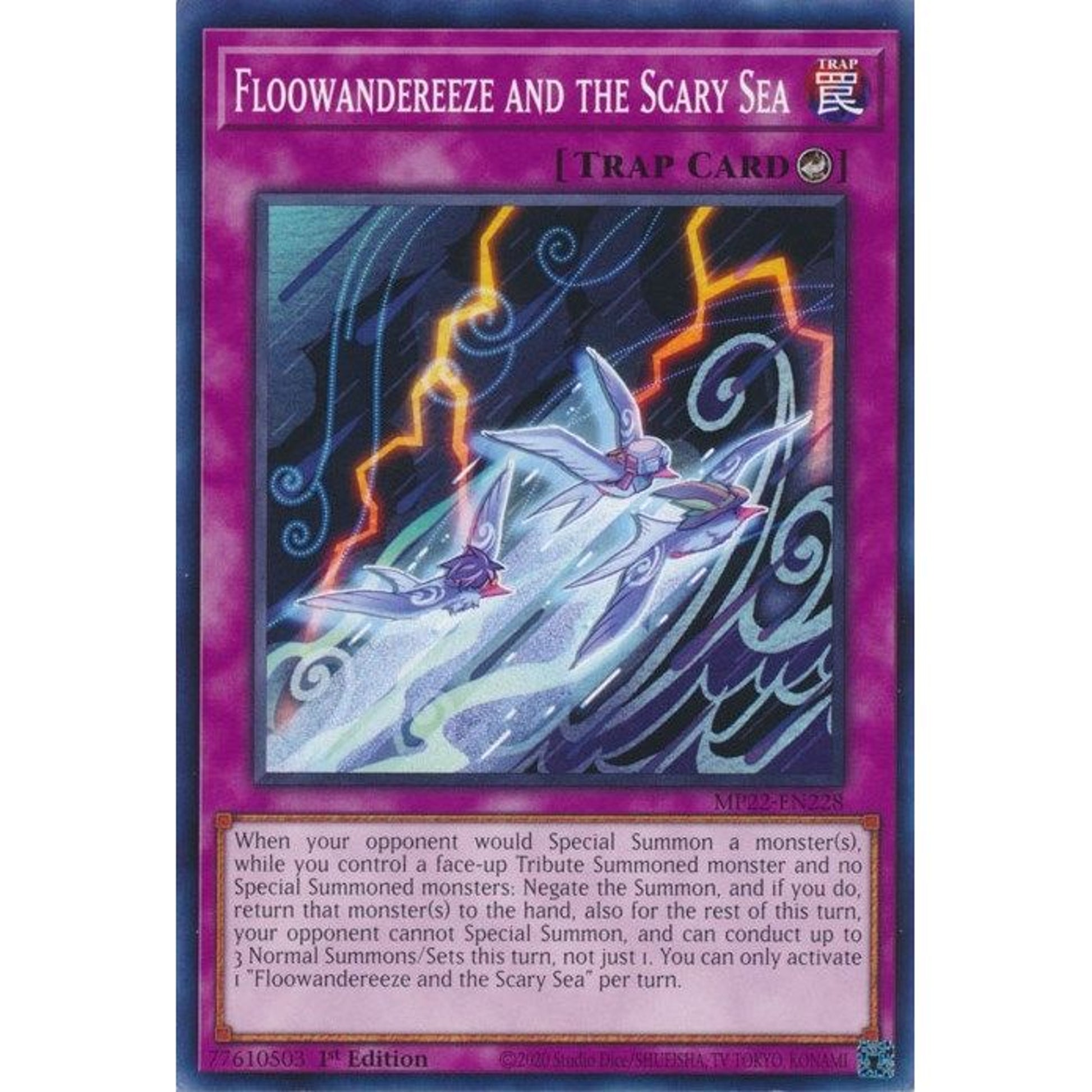 Image for Floowandereeze and the Scary Sea (MP22-EN228) (MP22) - YuGiOh