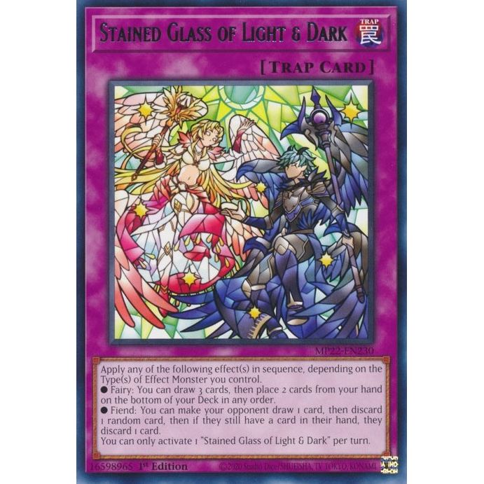 Image for Stained Glass of Light & Dark (MP22-EN230) (MP22) - YuGiOh