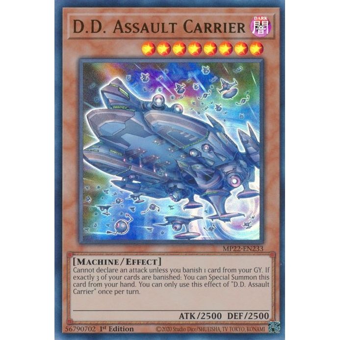 Image for D.D. Assault Carrier (MP22-EN233) (MP22) - YuGiOh