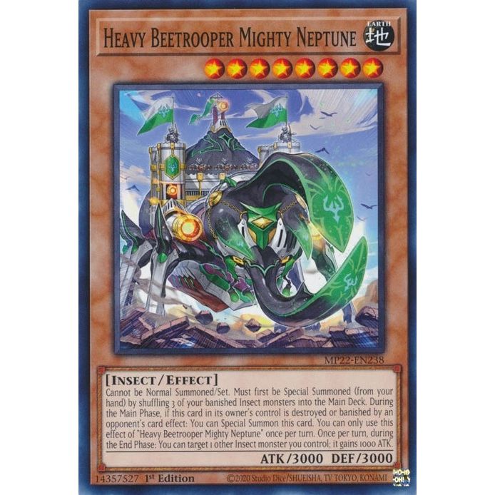 Image for Heavy Beetrooper Mighty Neptune (MP22-EN238) (MP22) - YuGiOh