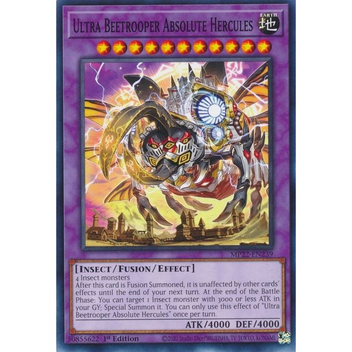 Image for Ultra Beetrooper Absolute Hercules (MP22-EN239) (MP22) - YuGiOh