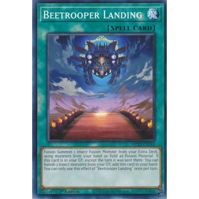 Image for Beetrooper Landing (MP22-EN241) (MP22) - YuGiOh
