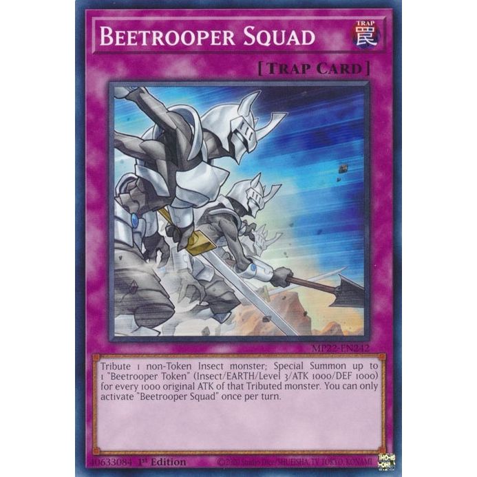 Image for Beetrooper Squad (MP22-EN242) (MP22) - YuGiOh