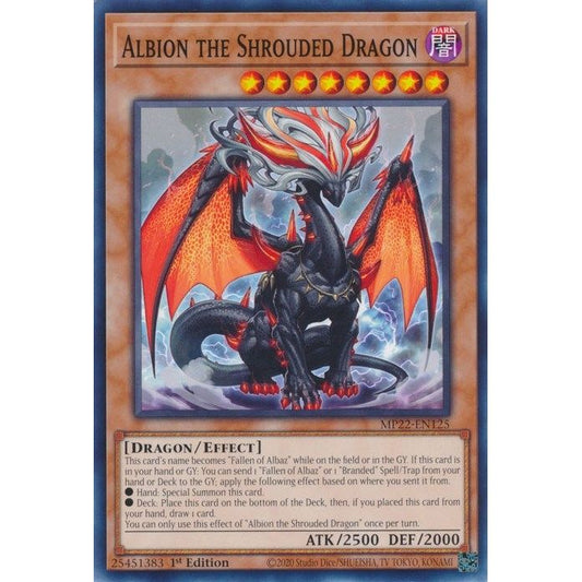 Image for Albion the Shrouded Dragon (MP22-EN125) (MP22) - YuGiOh
