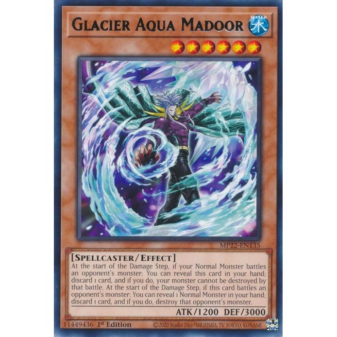 Image for Glacier Aqua Madoor (MP22-EN135) (MP22) - YuGiOh