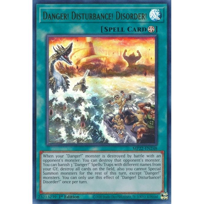 Image for Danger! Disturbance! Disorder! (MP22-EN248) (MP22) - YuGiOh