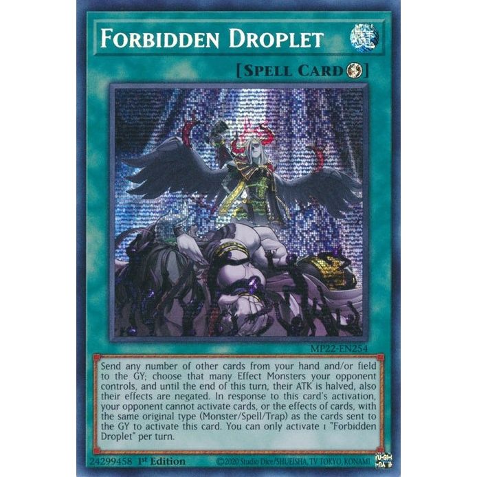 Image for Forbidden Droplet (MP22-EN254) (MP22) - YuGiOh