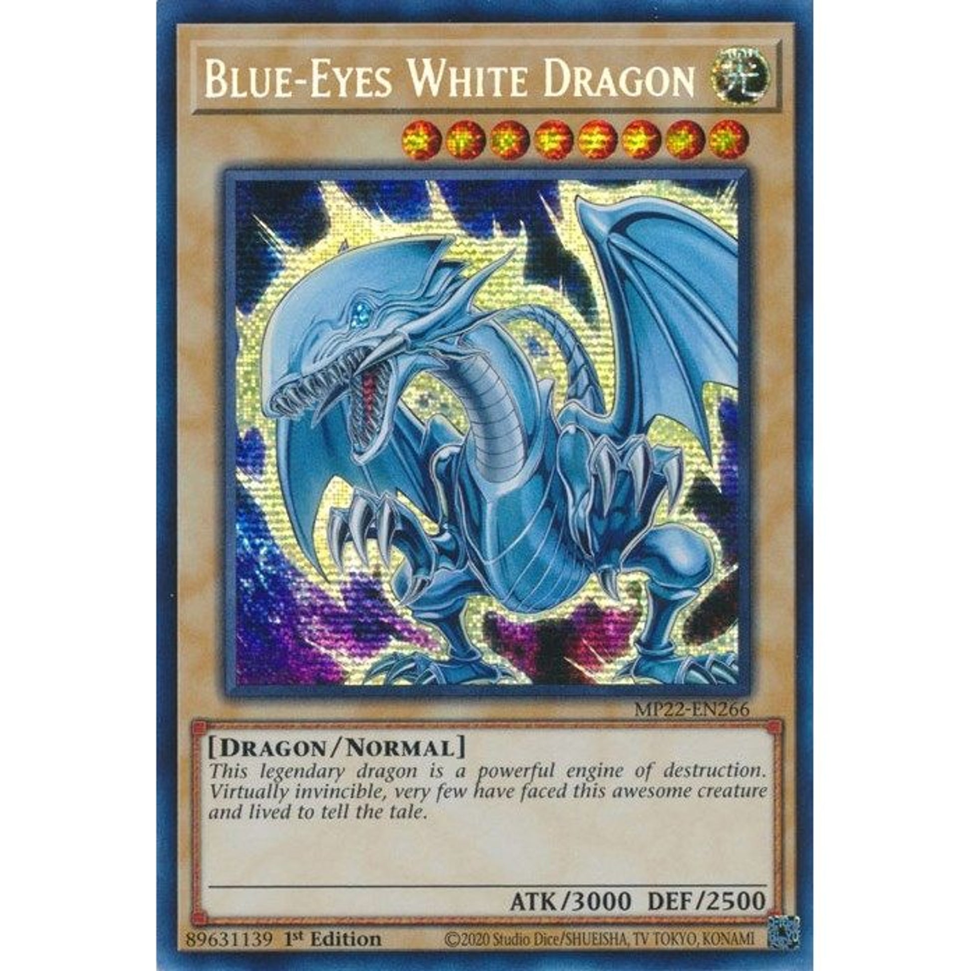 Image for Blue-Eyes White Dragon (MP22-EN266) (MP22) - YuGiOh