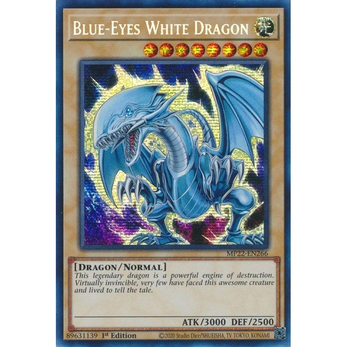 Image for Blue-Eyes White Dragon (MP22-EN266) (MP22) - YuGiOh