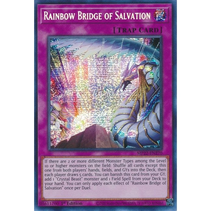 Image for Rainbow Bridge of Salvation (MP22-EN270) (MP22) - YuGiOh