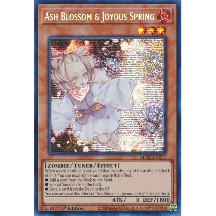 Image for Ash Blossom & Joyous Spring (MP22-EN257) (MP22) - YuGiOh