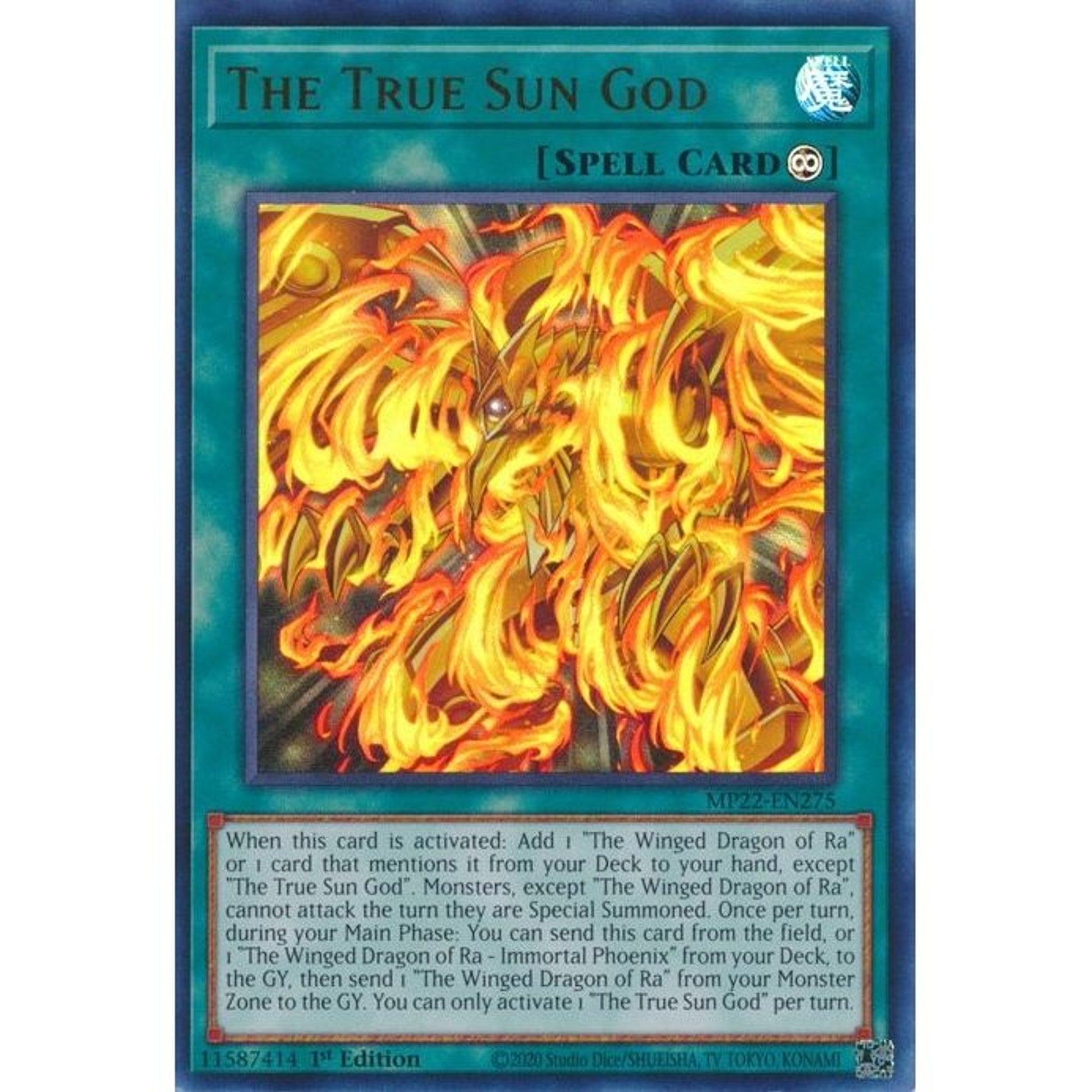 Image for The True Sun God (MP22-EN275) (MP22) - YuGiOh