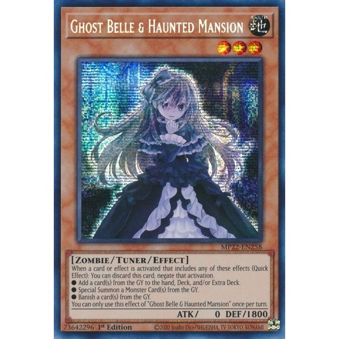 Image for Ghost Belle & Haunted Mansion (MP22-EN258) (MP22) - YuGiOh