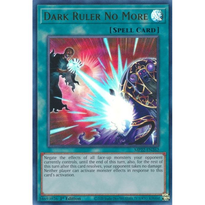 Image for Dark Ruler No More (MP22-EN262) (MP22) - YuGiOh