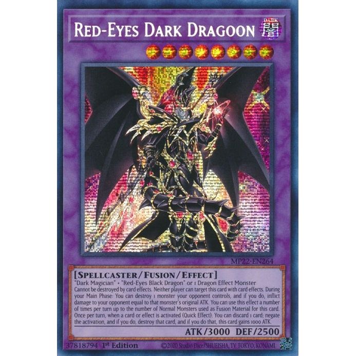 Image for Red-Eyes Dark Dragoon (MP22-EN264) (MP22) - YuGiOh