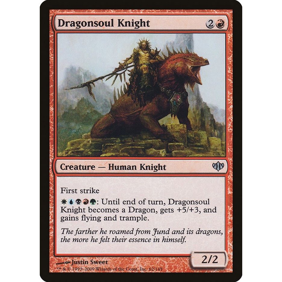 Image for Dragonsoul Knight (62) (CON) - Magic: The Gathering