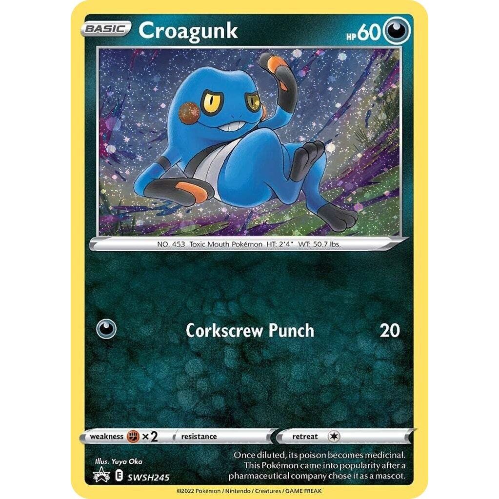 Image for Croagunk - SWSH245 (Cosmos Holo) (SWSH245) (SWSD) - Pokemon