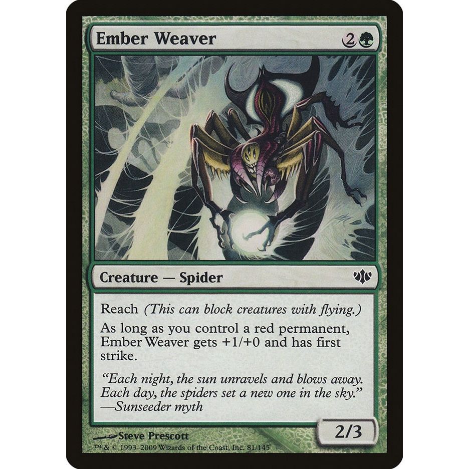 Image for Ember Weaver (81) (CON) - Magic: The Gathering