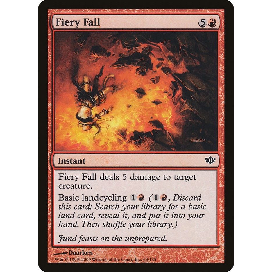 Image for Fiery Fall (63) (CON) - Magic: The Gathering