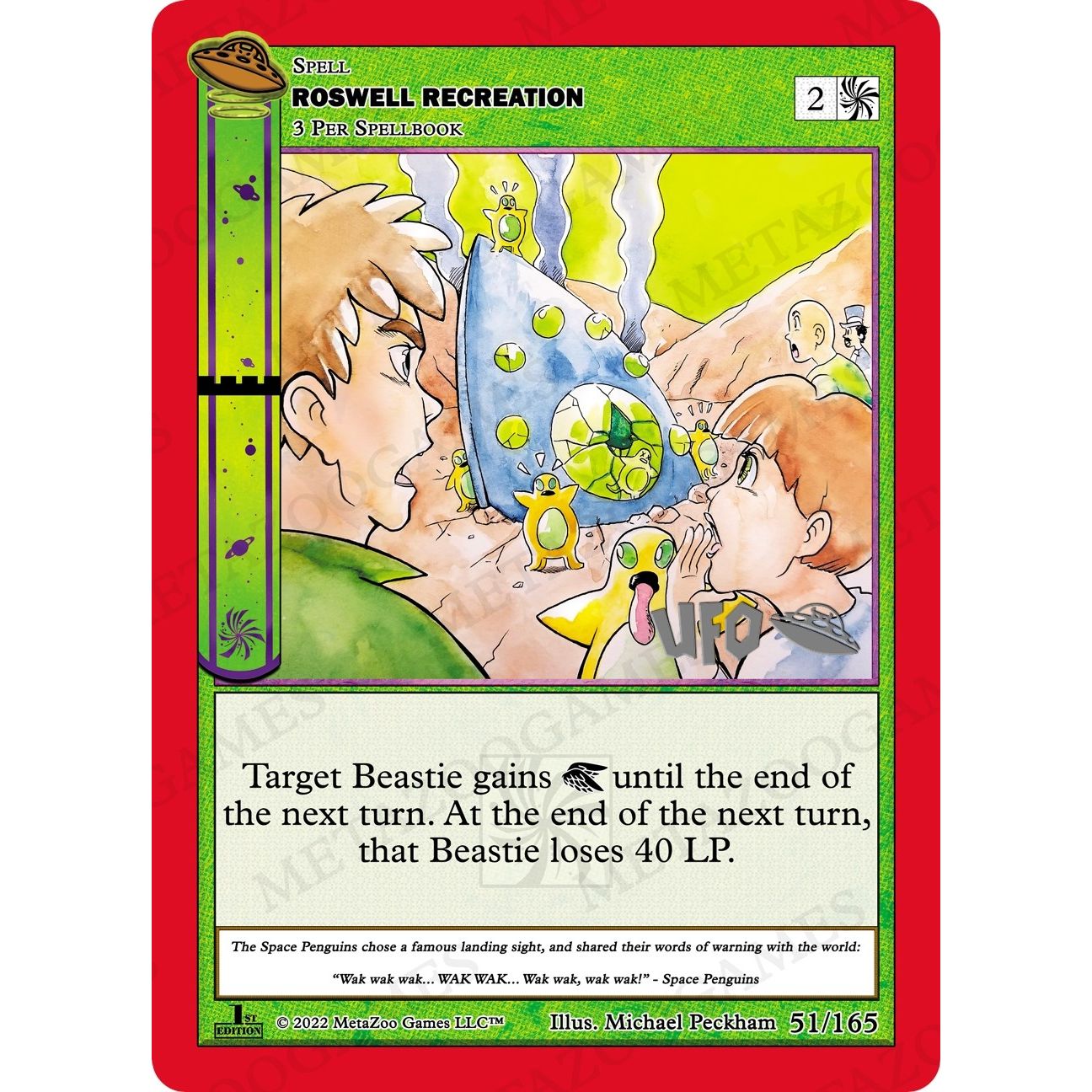Image for Roswell Recreation (051/165) (UFOFE-SP) - MetaZoo