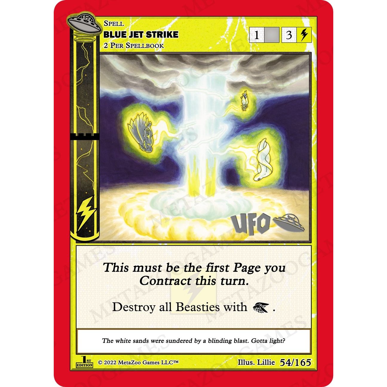 Image for Blue Jet Strike (054/165) (UFOFE-SP) - MetaZoo