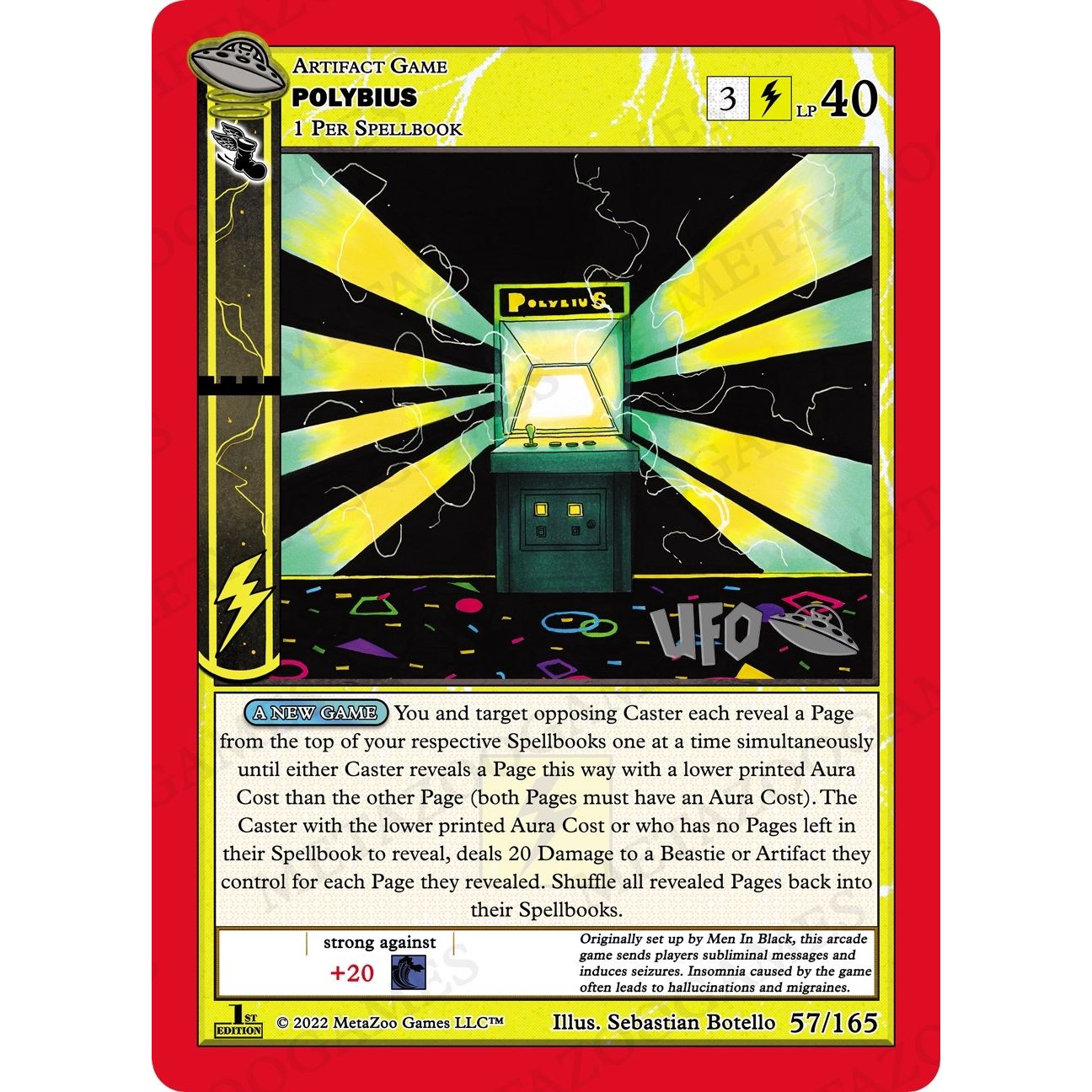 Image for Polybius (057/165) (UFOFE-SP) - MetaZoo