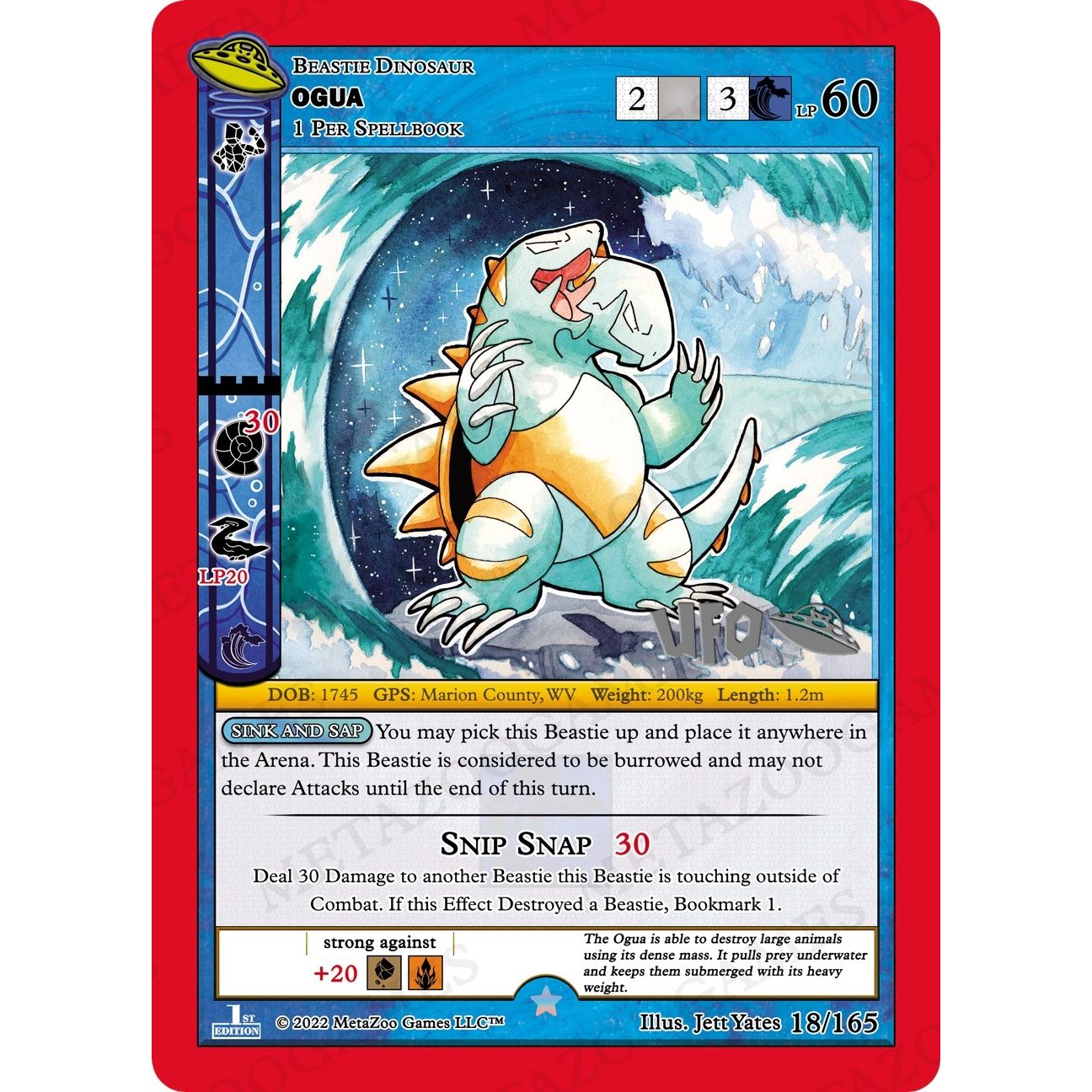 Image for Ogua (018/165) (UFOFE-SP) - MetaZoo