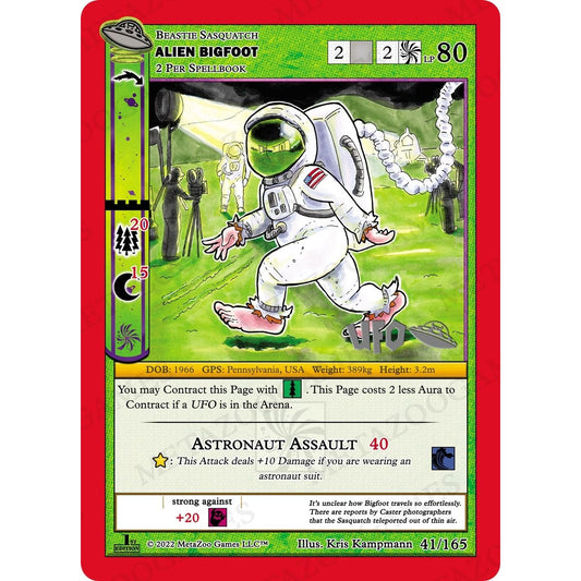 Image for Alien Bigfoot (041/165) (UFOFE-SP) - MetaZoo